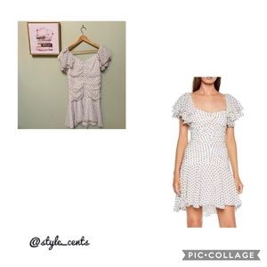 ❣️NWT Bardot Polka Dot Flutter Dress❣️